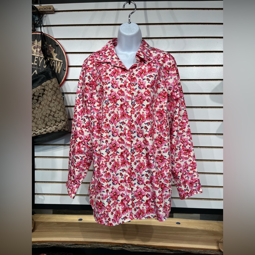 Lands End No Iron shirt size 18W - Picture 2 of 8